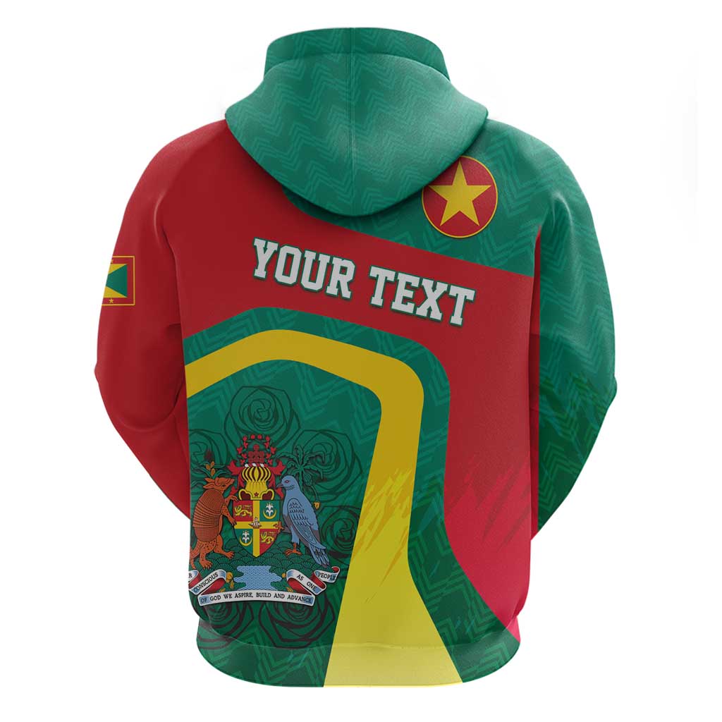 Personalised Grenada Hoodie Coat Of Arms Unique Style LT05