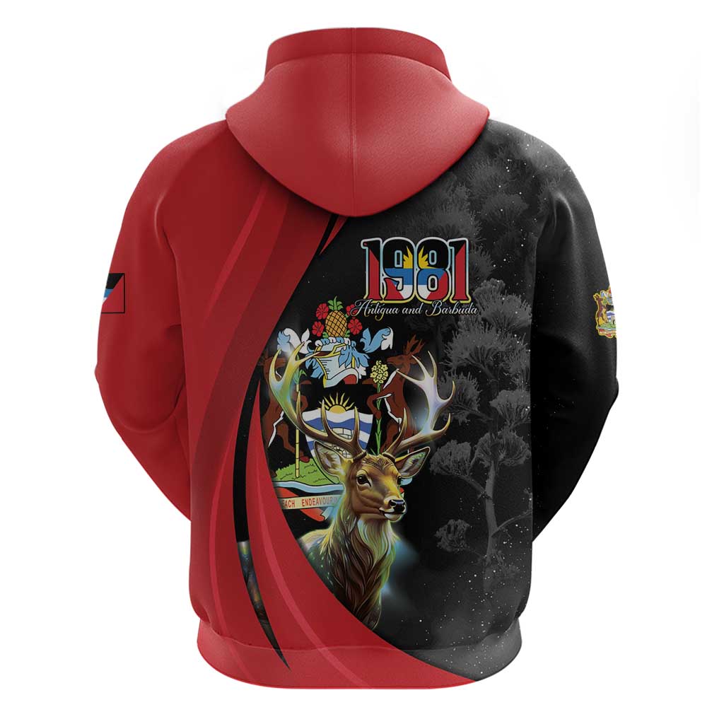 Antigua And Barbuda 1981 Hoodie Happy Independence Day LT05