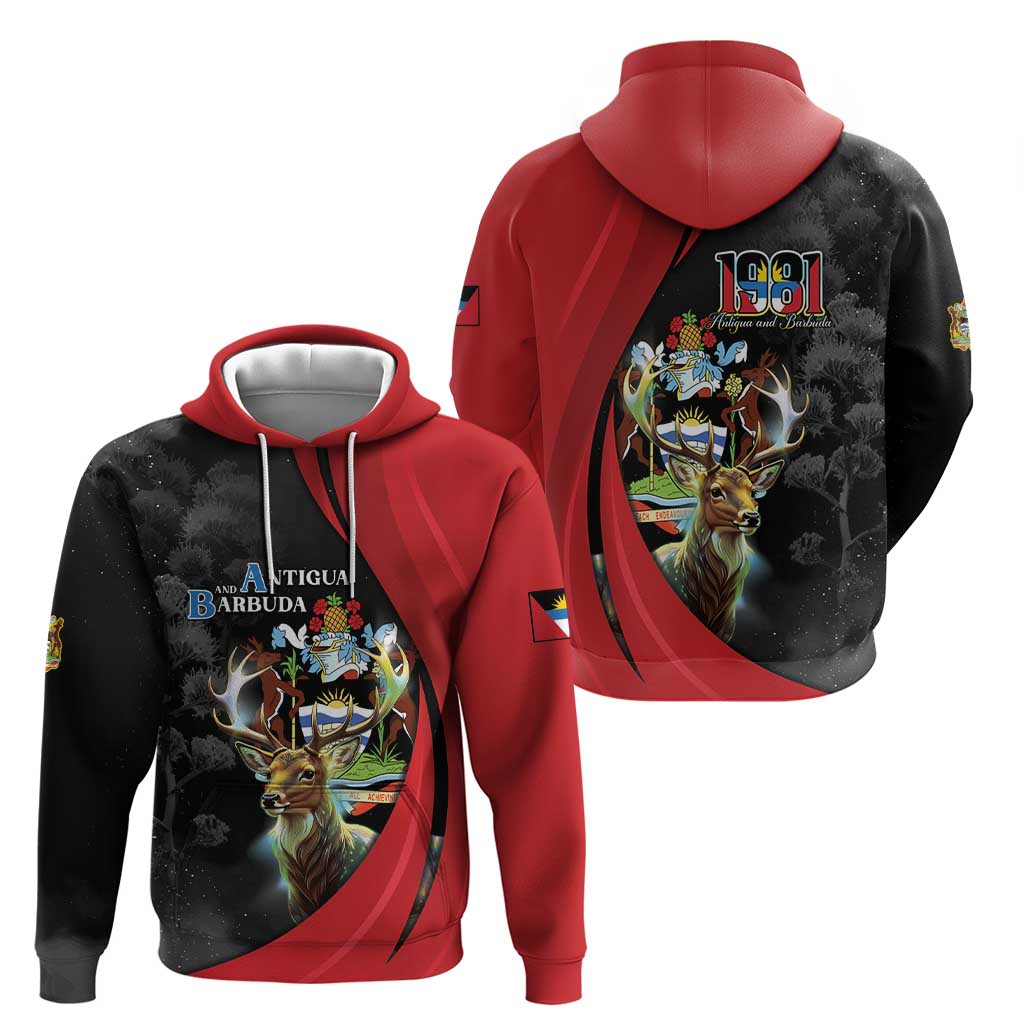 Antigua And Barbuda 1981 Hoodie Happy Independence Day LT05