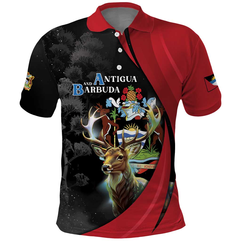 Antigua And Barbuda 1981 Polo Shirt Happy Independence Day LT05