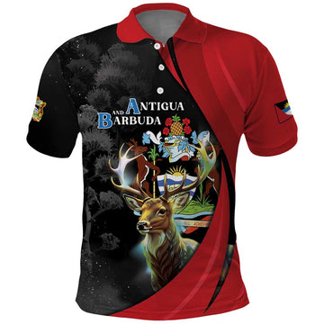 Antigua And Barbuda 1981 Polo Shirt Happy Independence Day LT05