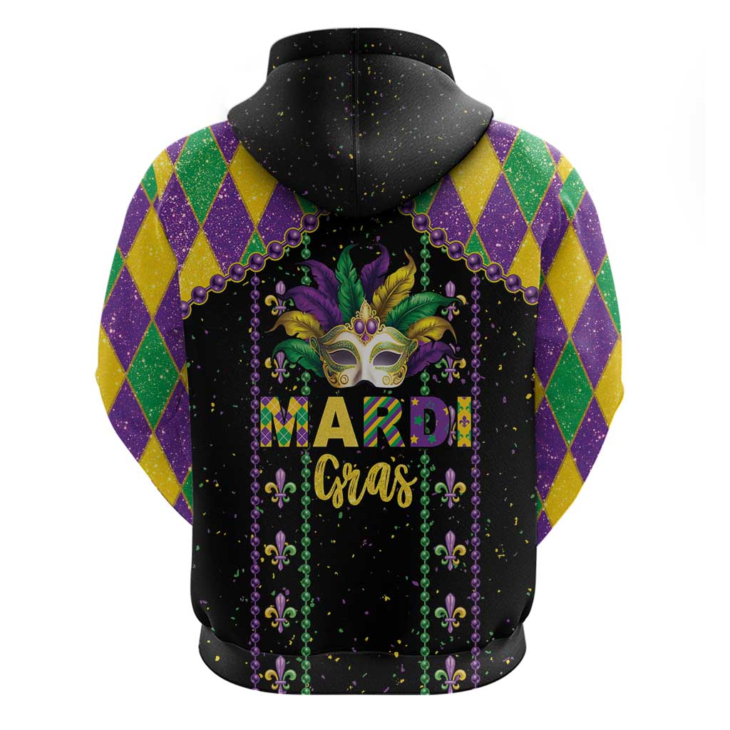 Funny Mardi Gras Hoodie Let The Shenanigans Begin LT05