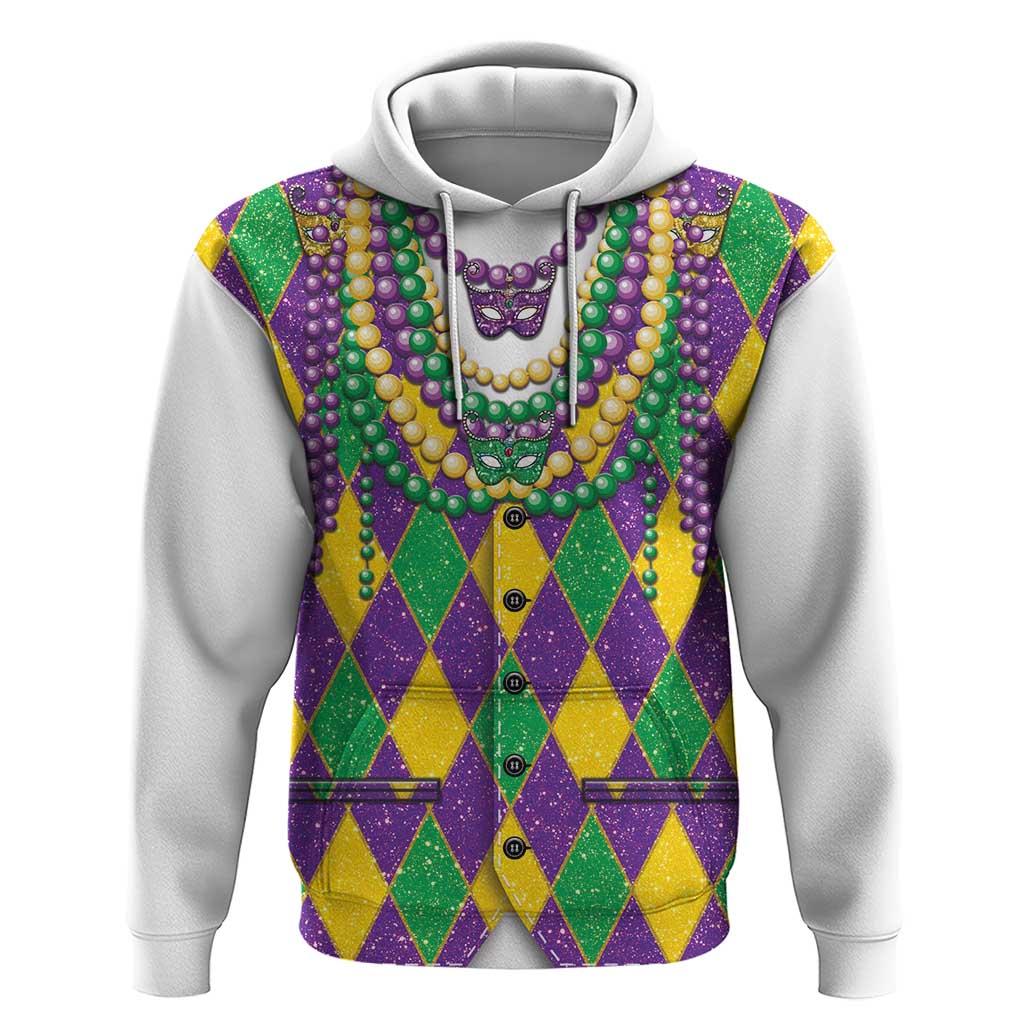 Mardi Gras Hoodie Cosplay Costume Glitter Style LT05