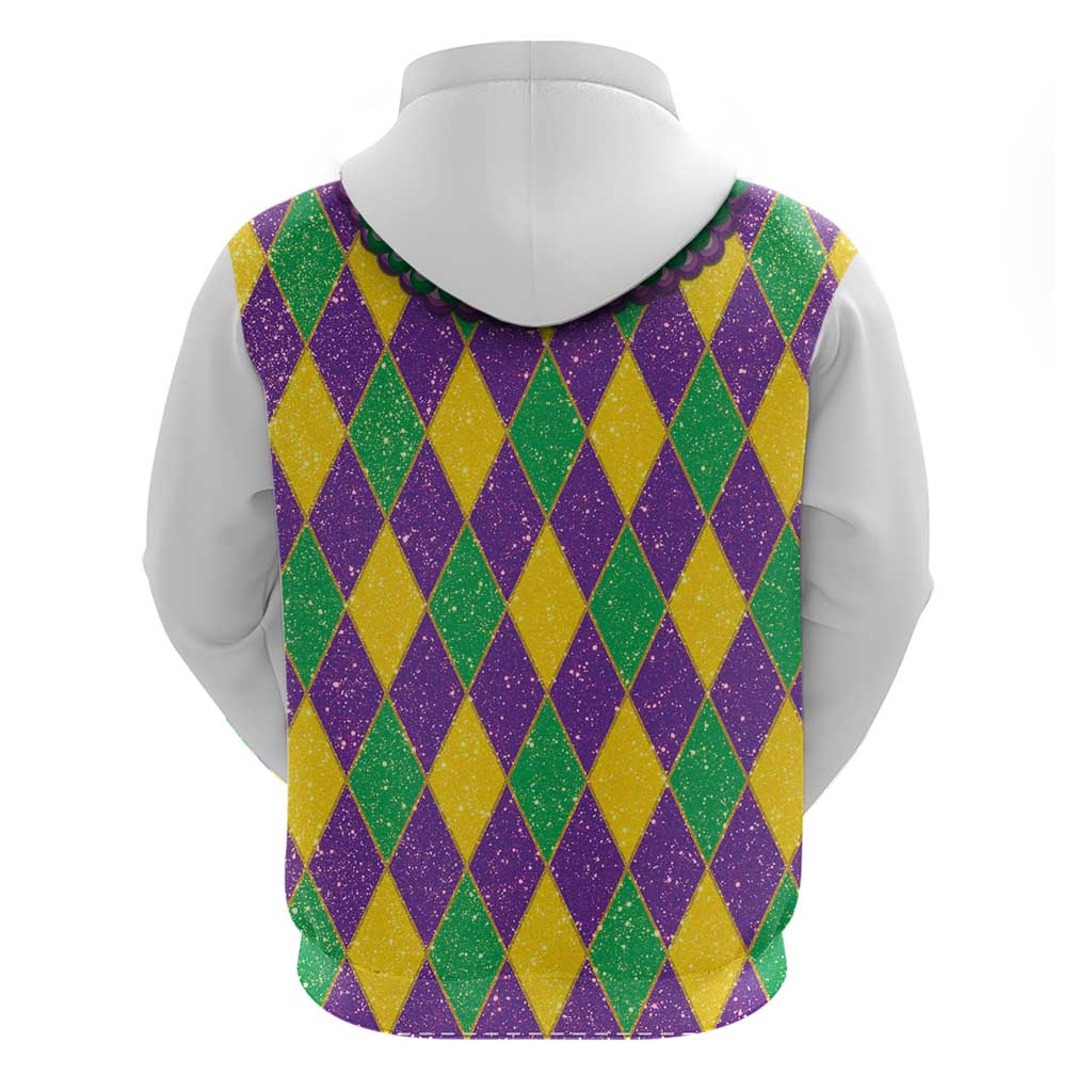Mardi Gras Hoodie Cosplay Costume Glitter Style LT05