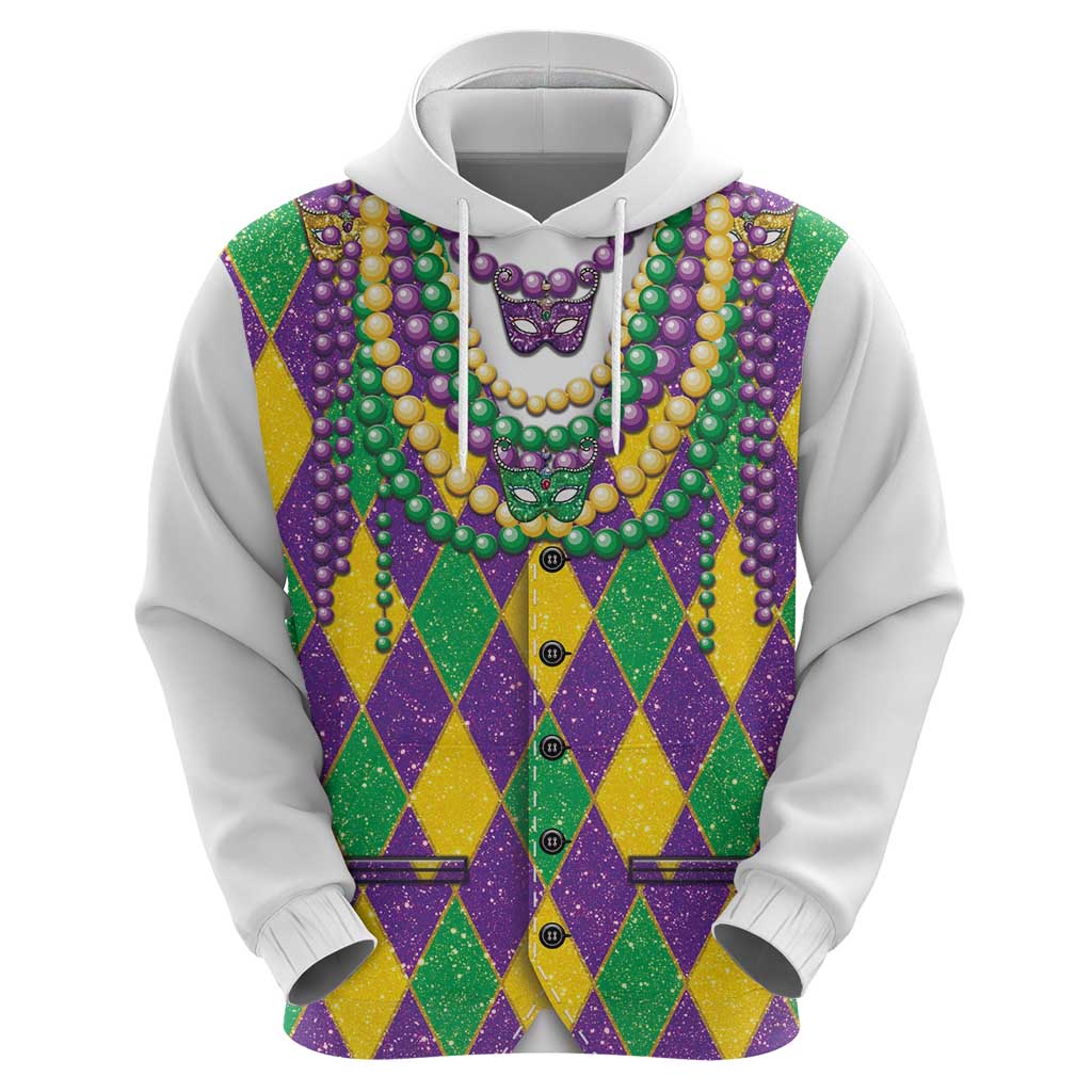 Mardi Gras Hoodie Cosplay Costume Glitter Style LT05