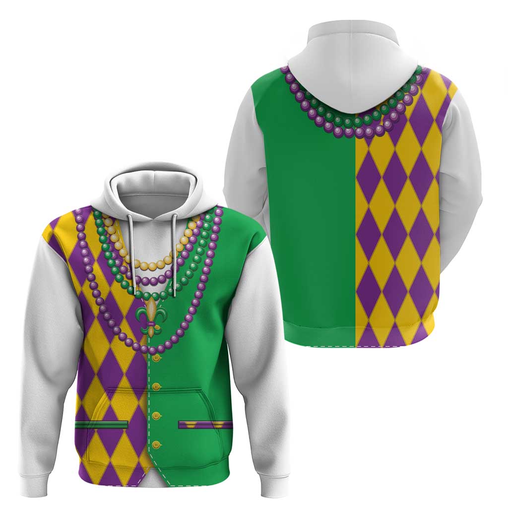 Mardi Gras Hoodie Cosplay Costume LT05