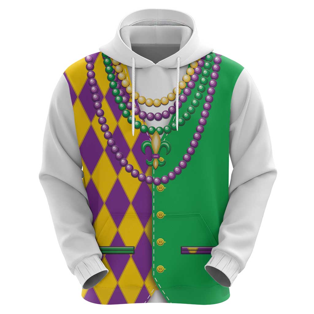 Mardi Gras Hoodie Cosplay Costume LT05