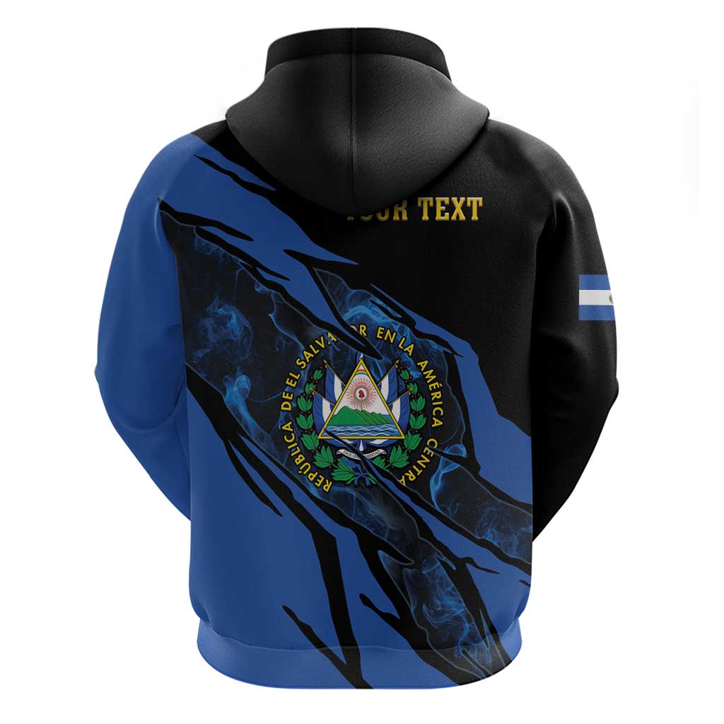 Personalised El Salvador Hoodie Coat Of Arms Special Style LT05