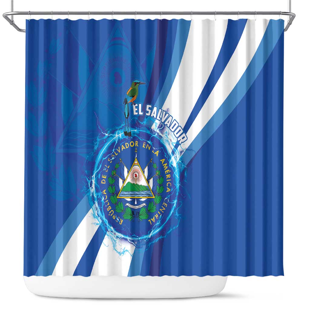 El Salvador Shower Curtain Torogoz Bird Salvadoran Pride LT05