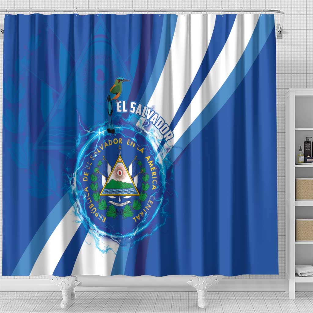 El Salvador Shower Curtain Torogoz Bird Salvadoran Pride LT05