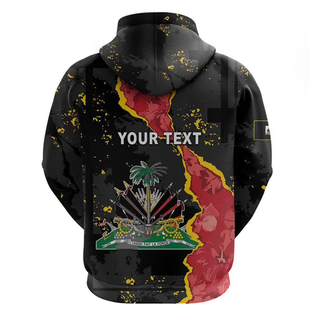 Personalised Haiti 1964 Hoodie Coat Of Arms Unique Style LT05