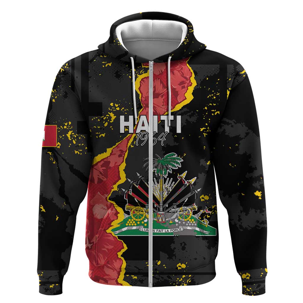 Personalised Haiti 1964 Hoodie Coat Of Arms Unique Style LT05