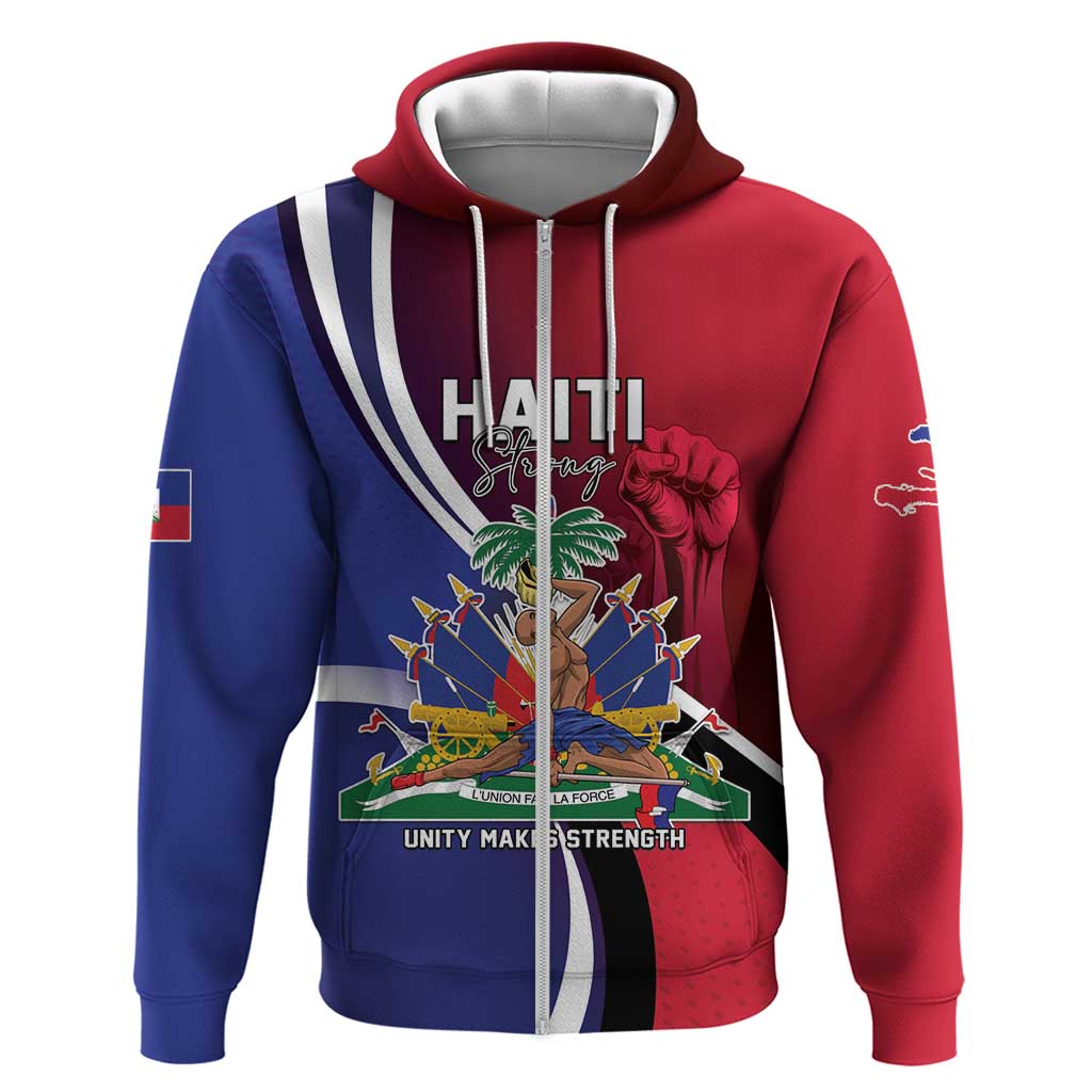 Haiti Strong Hoodie Kenbe Fem Ayiti LT05