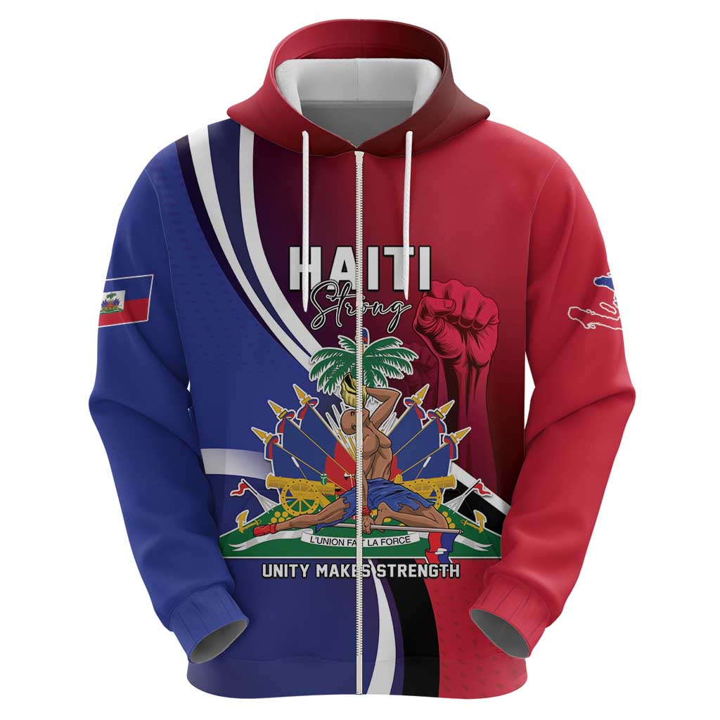 Haiti Strong Hoodie Kenbe Fem Ayiti LT05