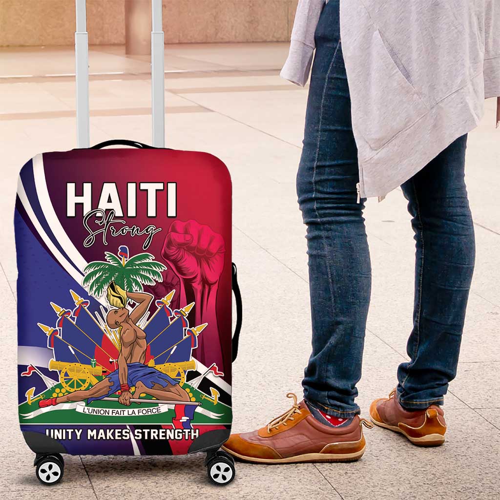 Haiti Strong Luggage Cover Kenbe Fem Ayiti LT05