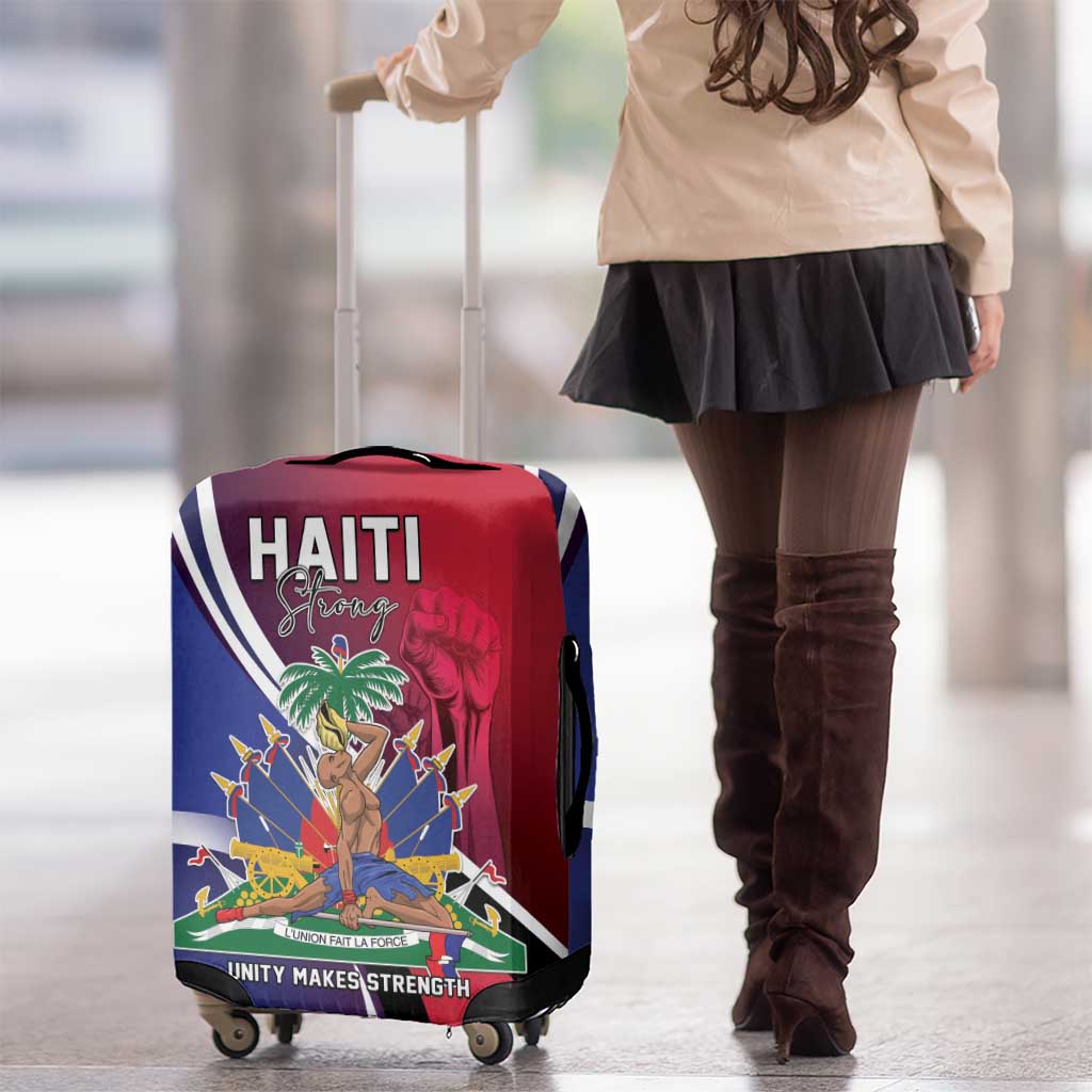 Haiti Strong Luggage Cover Kenbe Fem Ayiti LT05