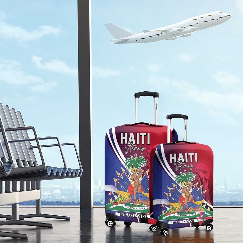 Haiti Strong Luggage Cover Kenbe Fem Ayiti LT05