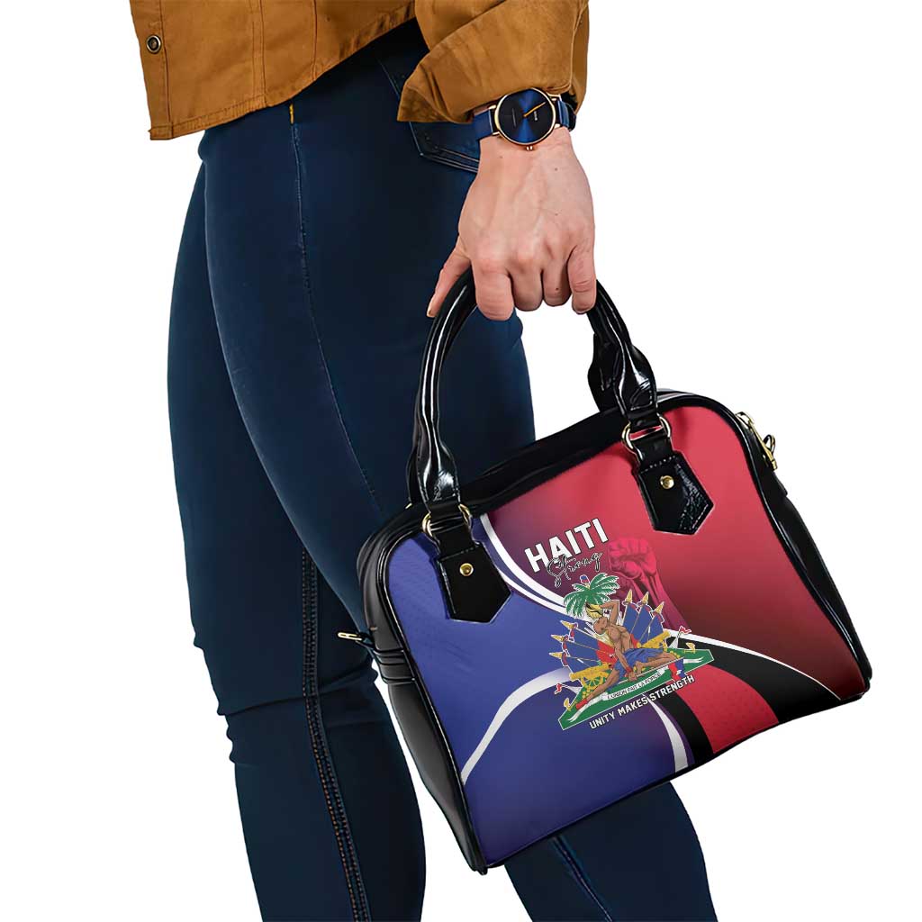 Haiti Strong Shoulder Handbag Kenbe Fem Ayiti LT05