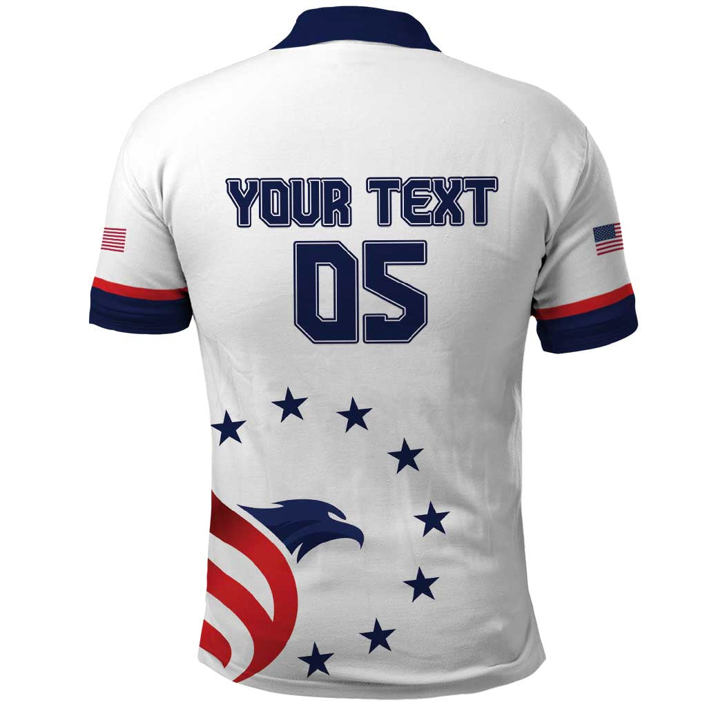 Custom USA 2024 Paris Polo Shirt United States Sport LT05