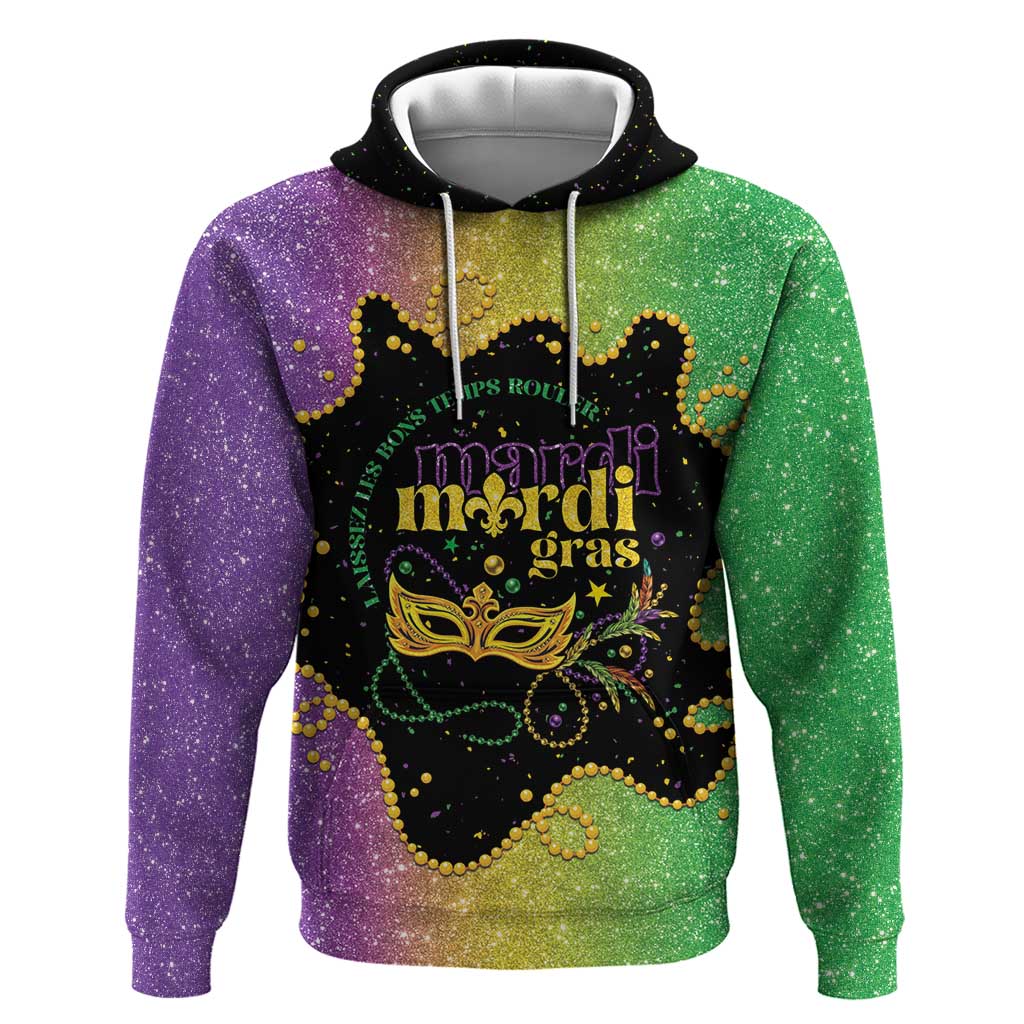 Mardi Gras Hoodie Laissez Les Bons Temps Rouler LT05