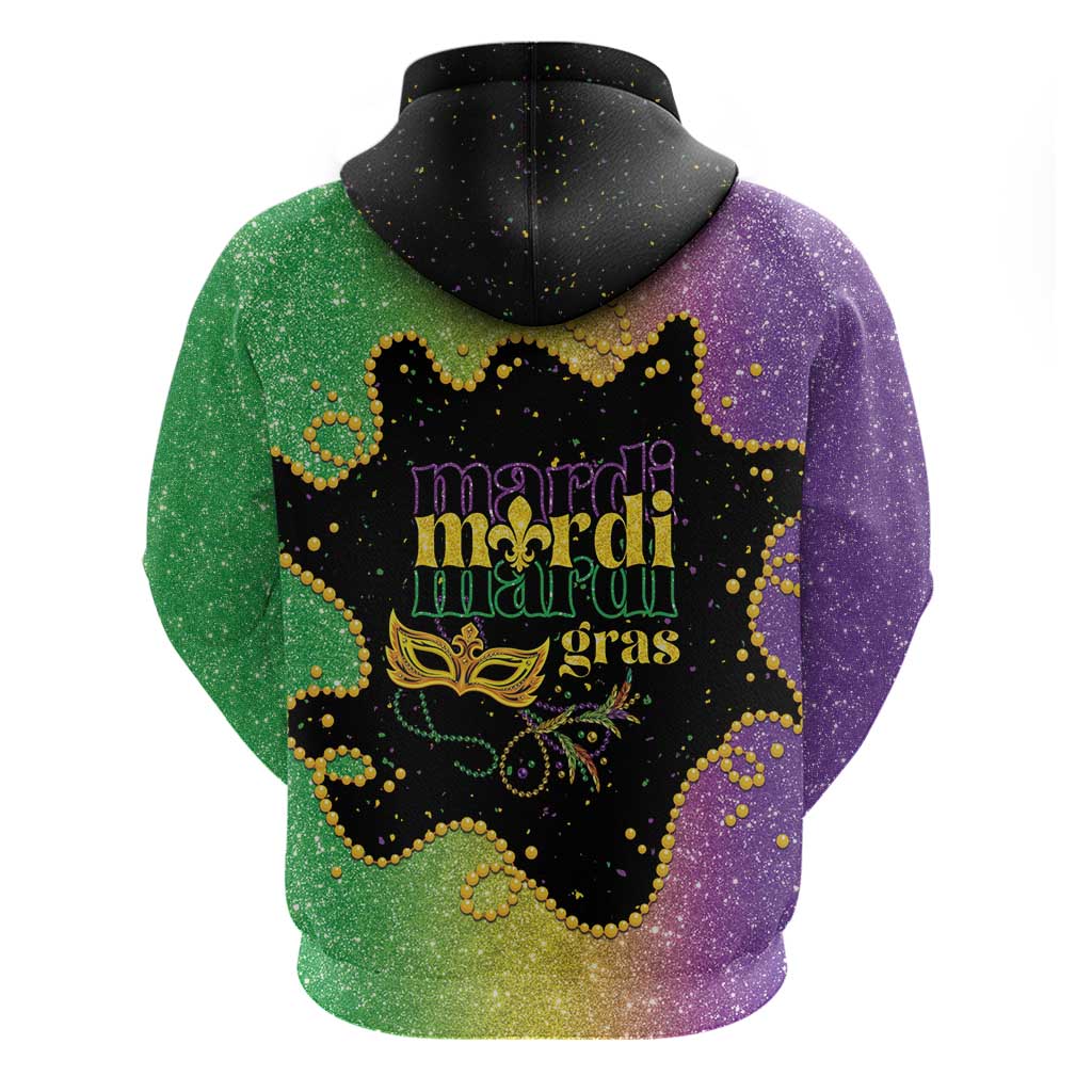 Mardi Gras Hoodie Laissez Les Bons Temps Rouler LT05