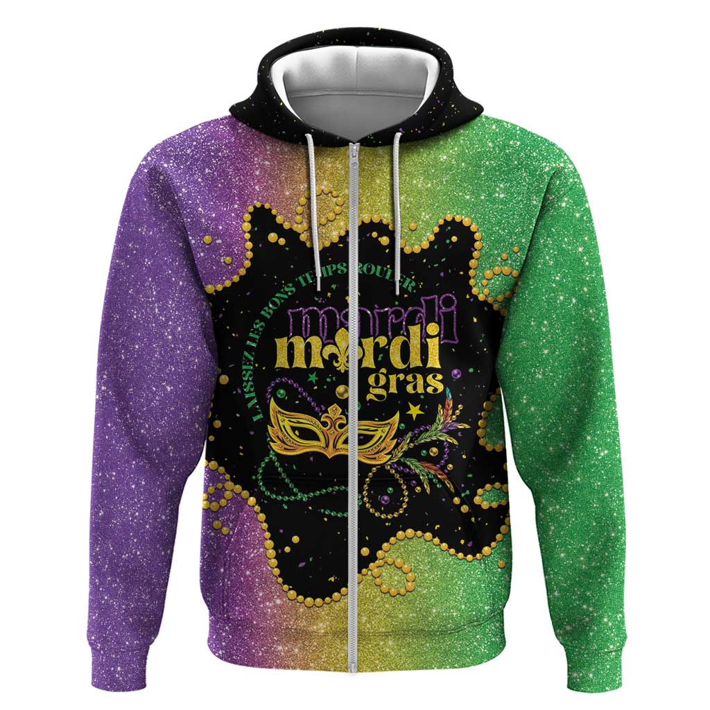 Mardi Gras Hoodie Laissez Les Bons Temps Rouler LT05