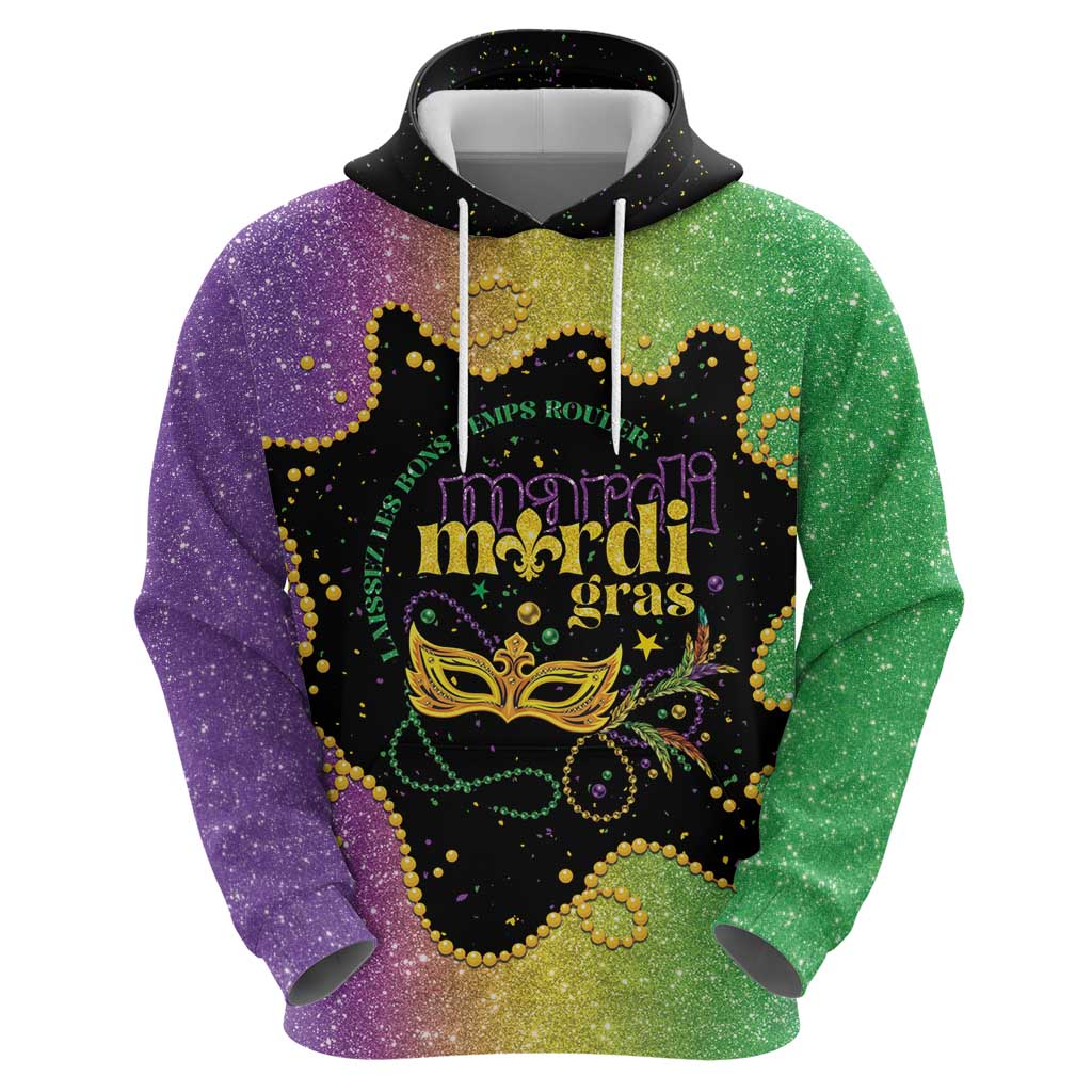 Mardi Gras Hoodie Laissez Les Bons Temps Rouler LT05