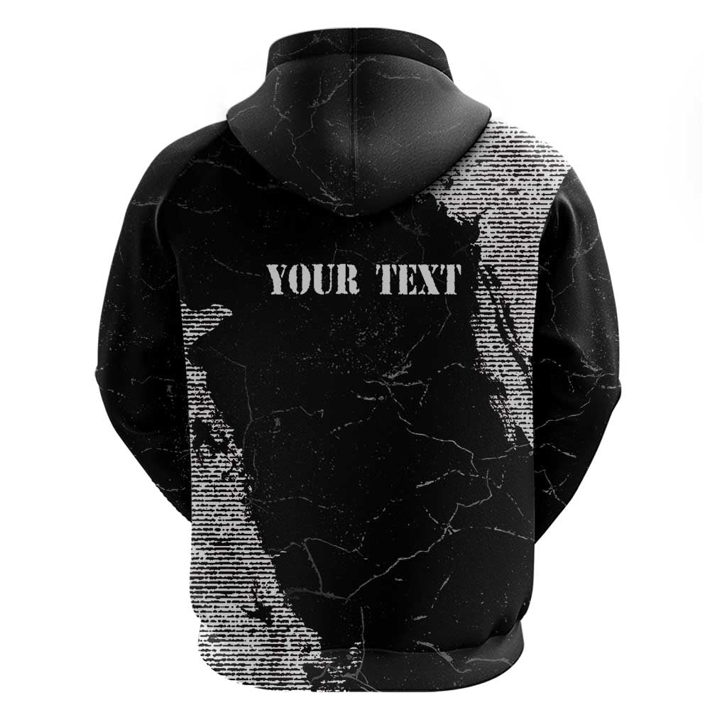 Personalized Philippines And USA Hoodie Grunge Style LT05