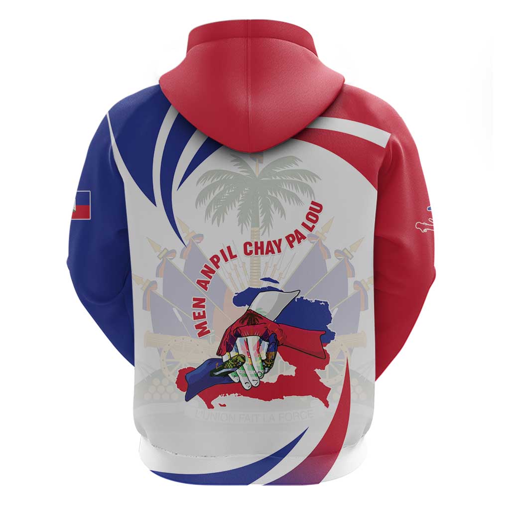 Haiti Hoodie Men Anpil Chay Pa Lou LT05