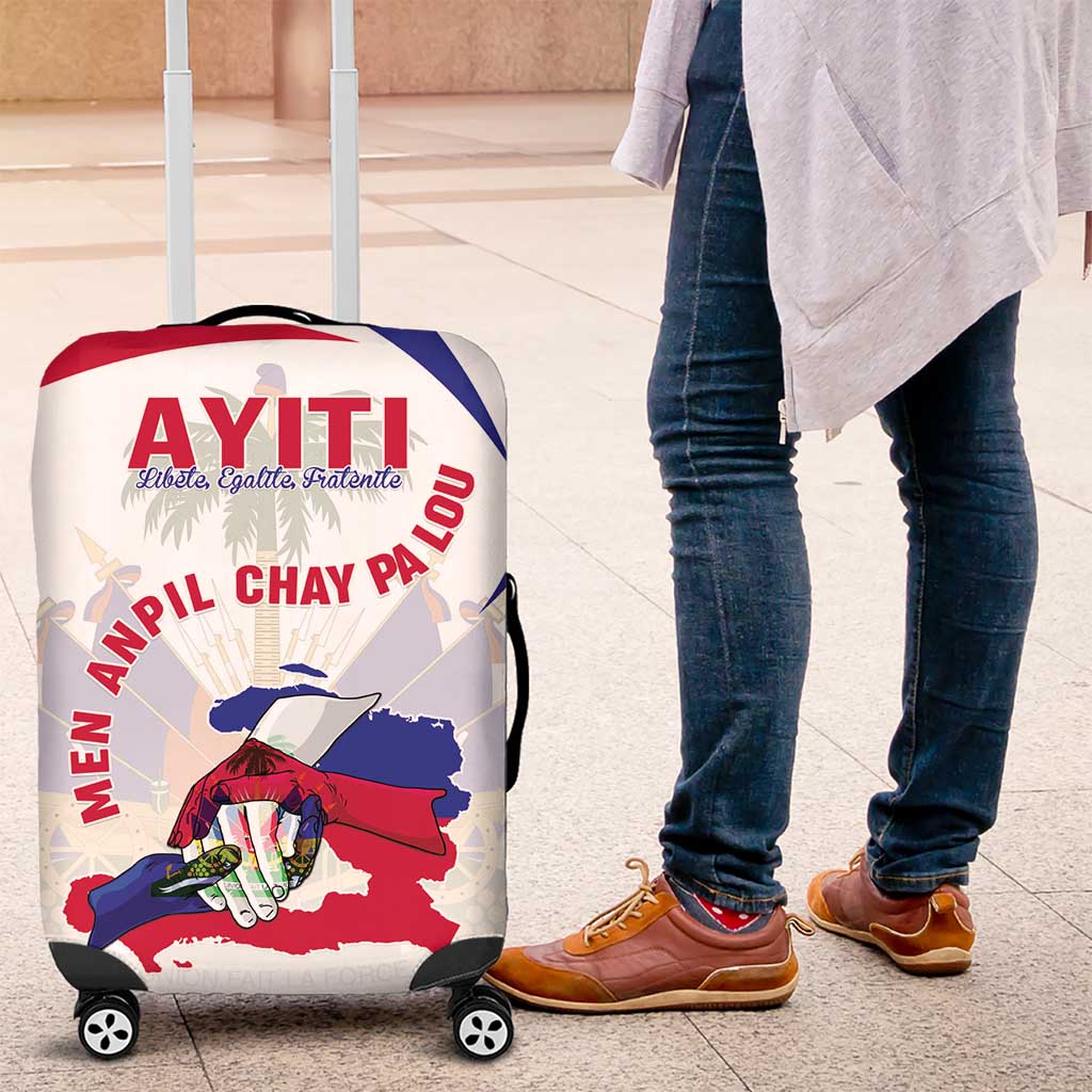 Haiti Luggage Cover Men Anpil Chay Pa Lou LT05