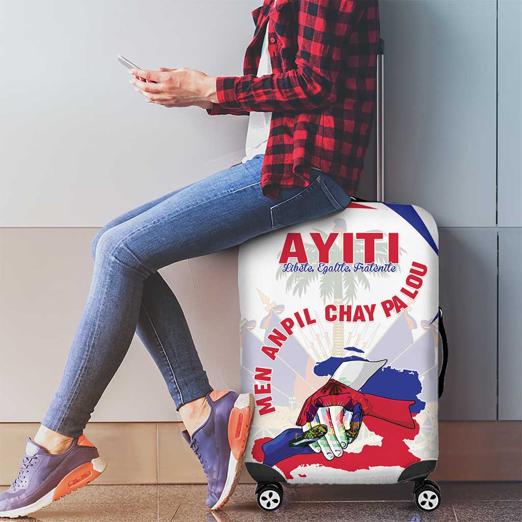 Haiti Luggage Cover Men Anpil Chay Pa Lou LT05