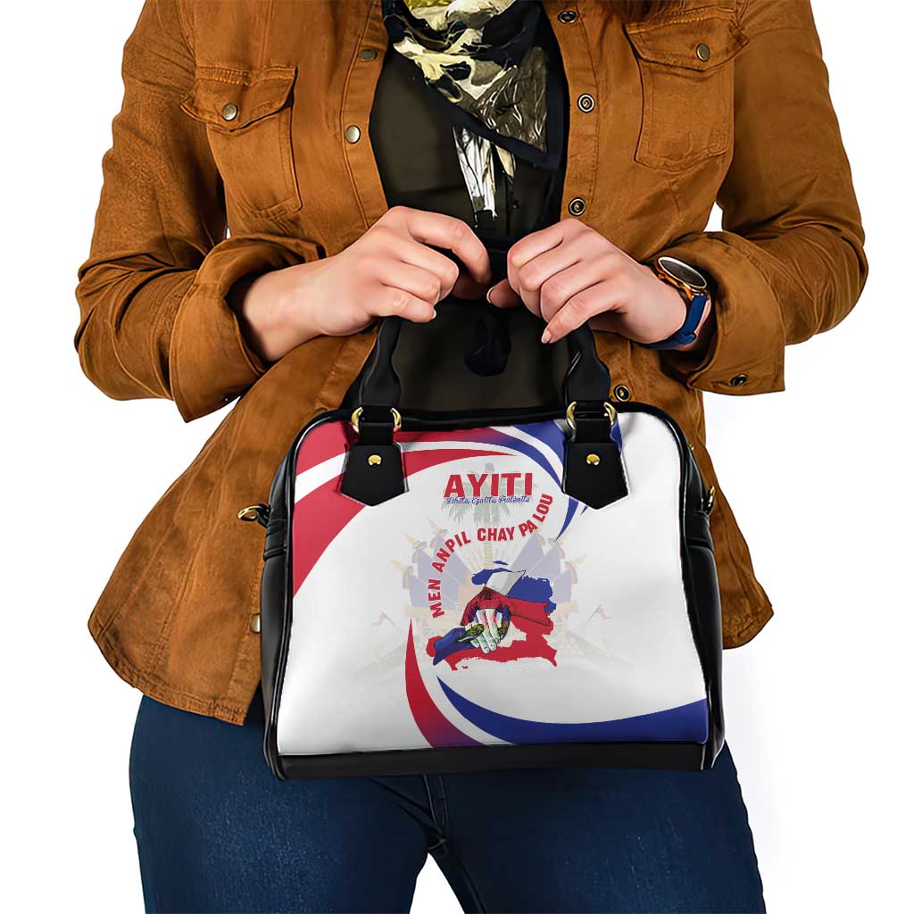 Haiti Shoulder Handbag Men Anpil Chay Pa Lou LT05