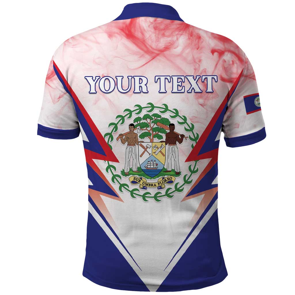Personalized Belize 501 Polo Shirt Coat Of Arms LT05