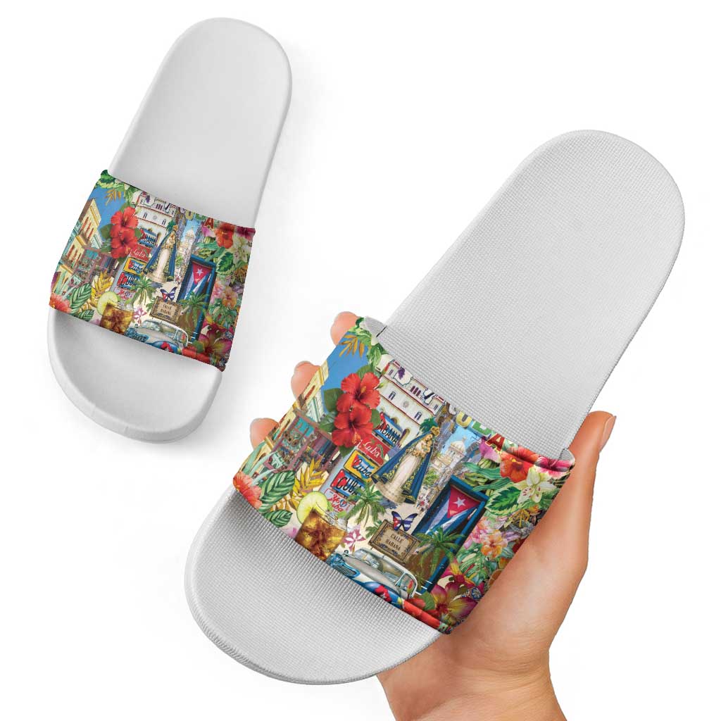 Cuba Libre Slide Sandals The Culture Of Cuba LT05