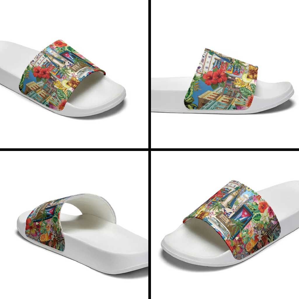 Cuba Libre Slide Sandals The Culture Of Cuba LT05