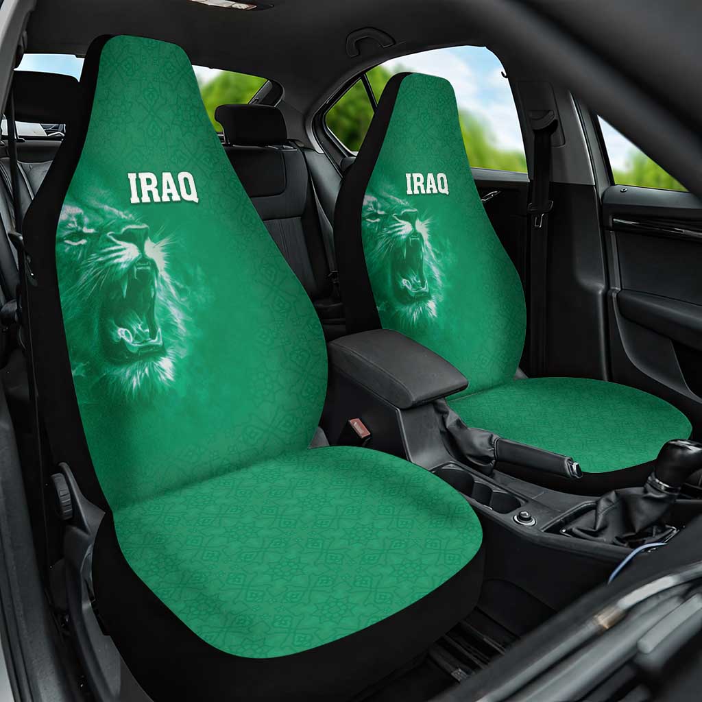 Iraq Football Car Seat Cover Go Champions LT05