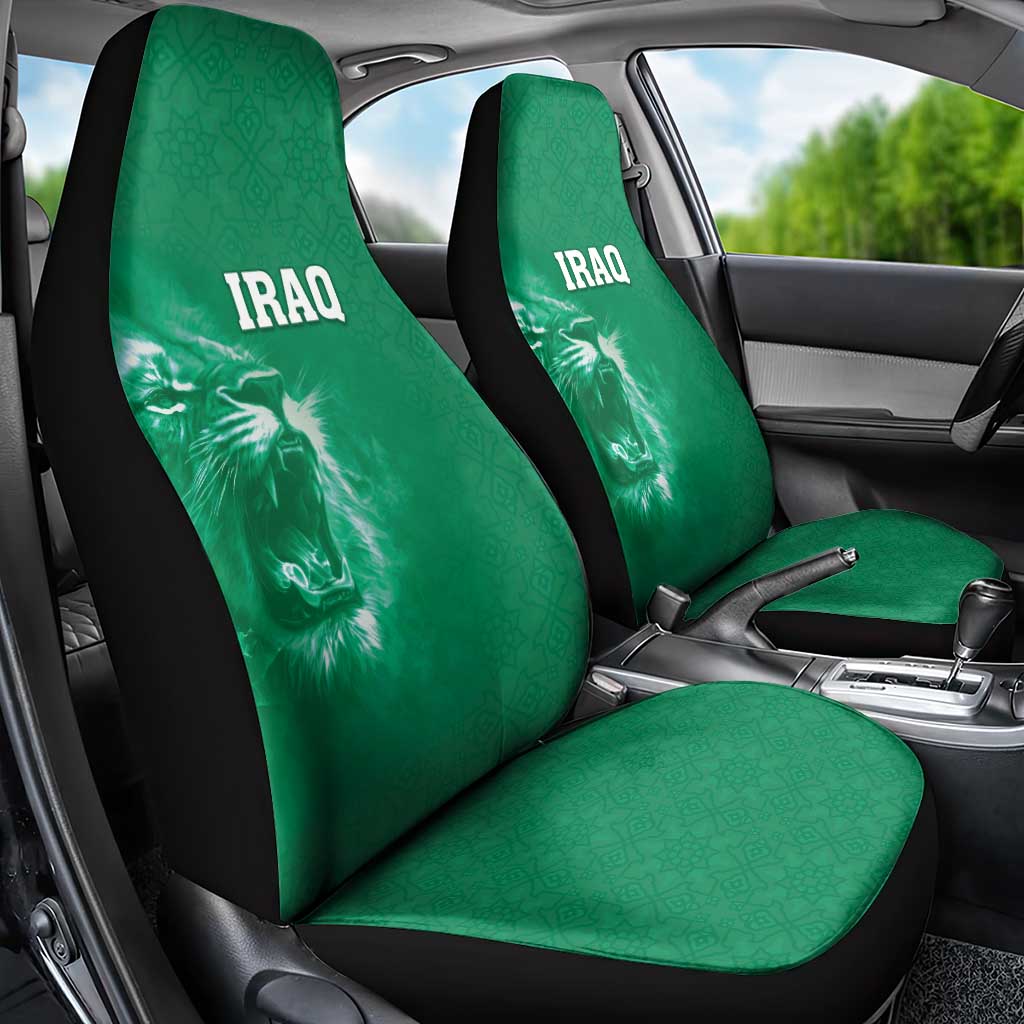 Iraq Football Car Seat Cover Go Champions LT05