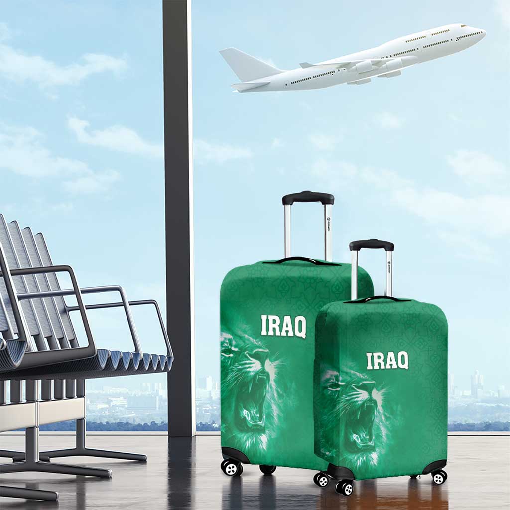 Iraq Football Luggage Cover Go Champions LT05