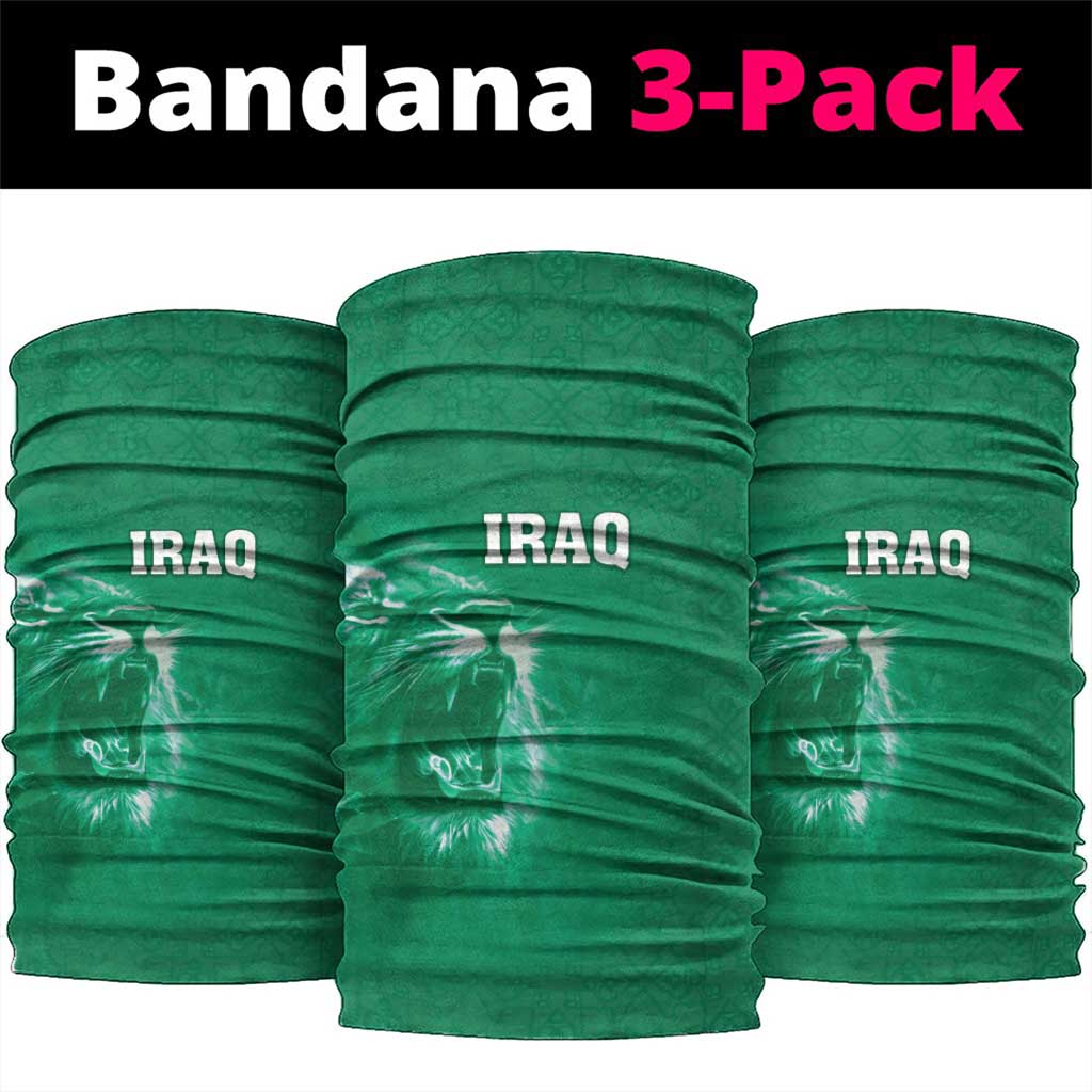 Iraq Football Neck Gaiter Go Champions LT05