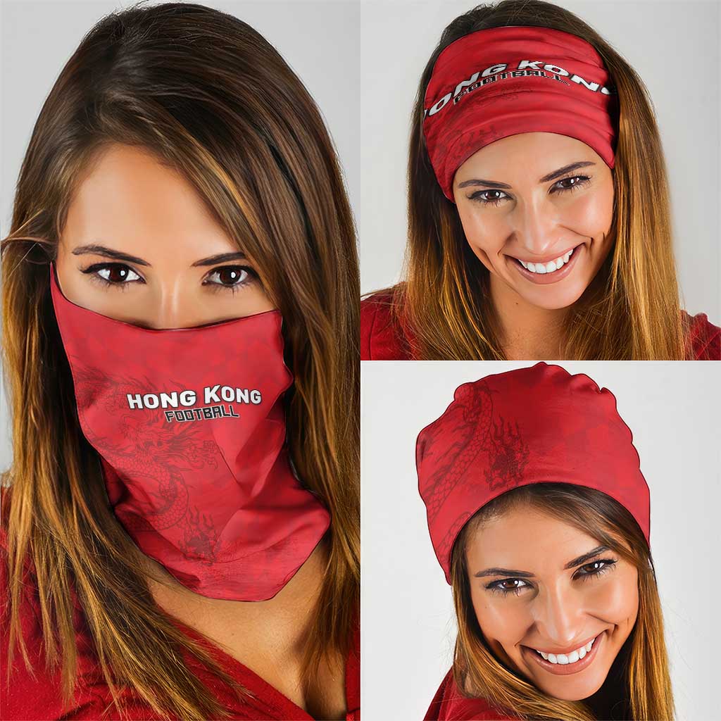 Hong Kong Football Neck Gaiter Go Champions LT05