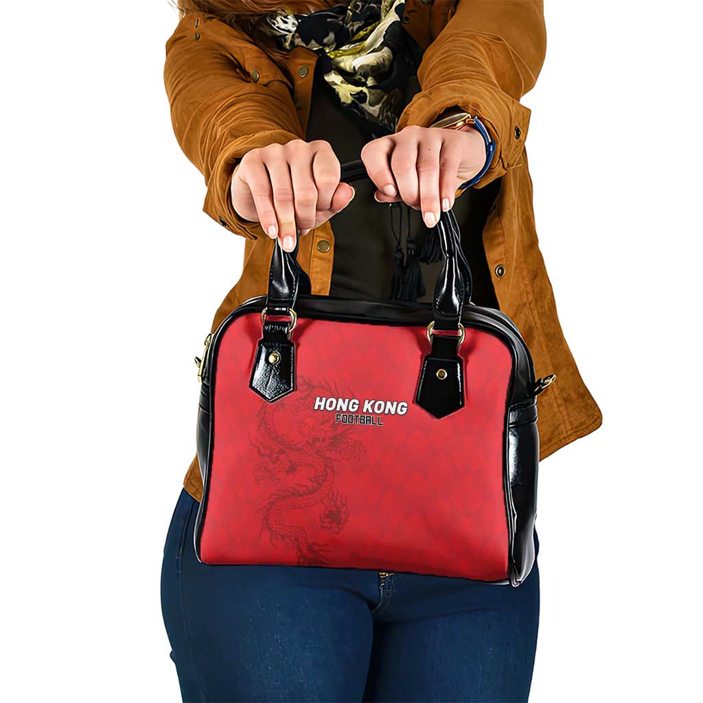 Hong Kong Football Shoulder Handbag Go Champions LT05