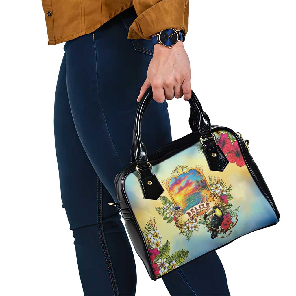 Belize Toucan Shoulder Handbag Belizean Pride Retro Style LT05