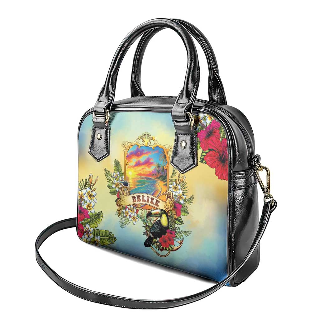Belize Toucan Shoulder Handbag Belizean Pride Retro Style LT05