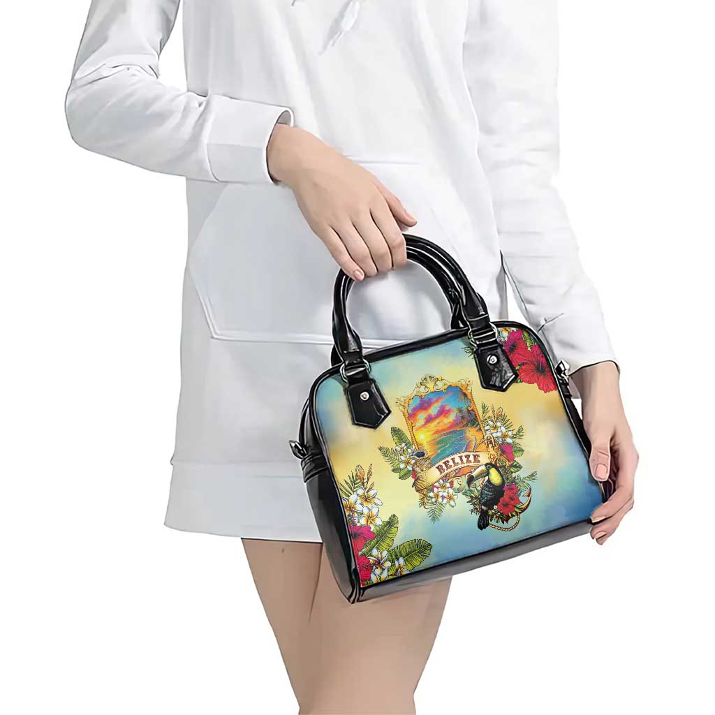 Belize Toucan Shoulder Handbag Belizean Pride Retro Style LT05