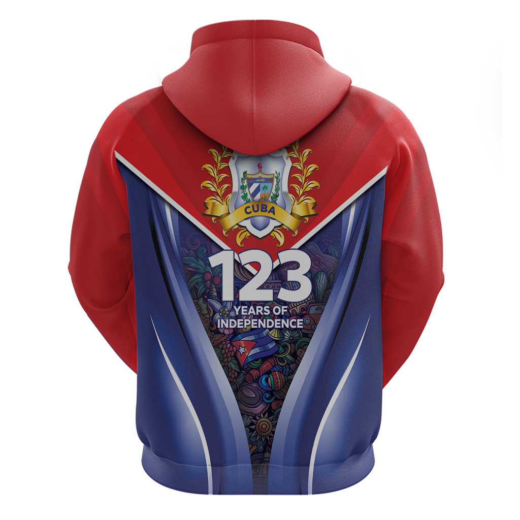 Cuba Hoodie 123 Years Of Independence LT05