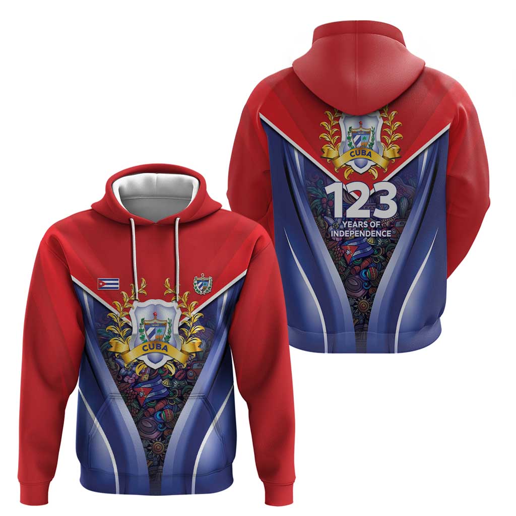 Cuba Hoodie 123 Years Of Independence LT05