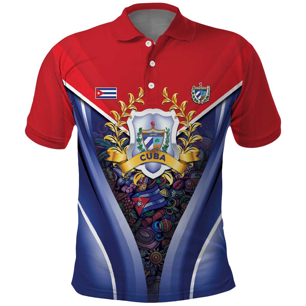 Cuba Polo Shirt 123 Years Of Independence LT05