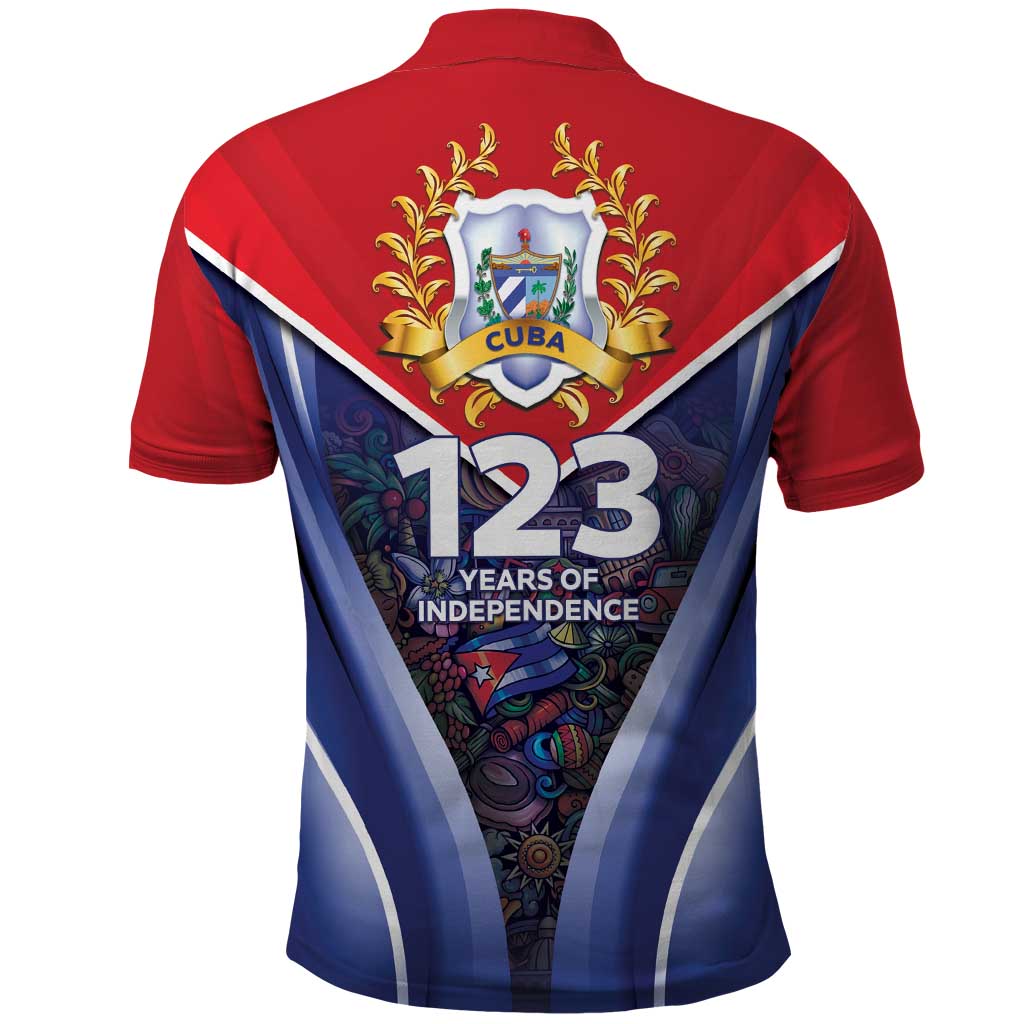 Cuba Polo Shirt 123 Years Of Independence LT05
