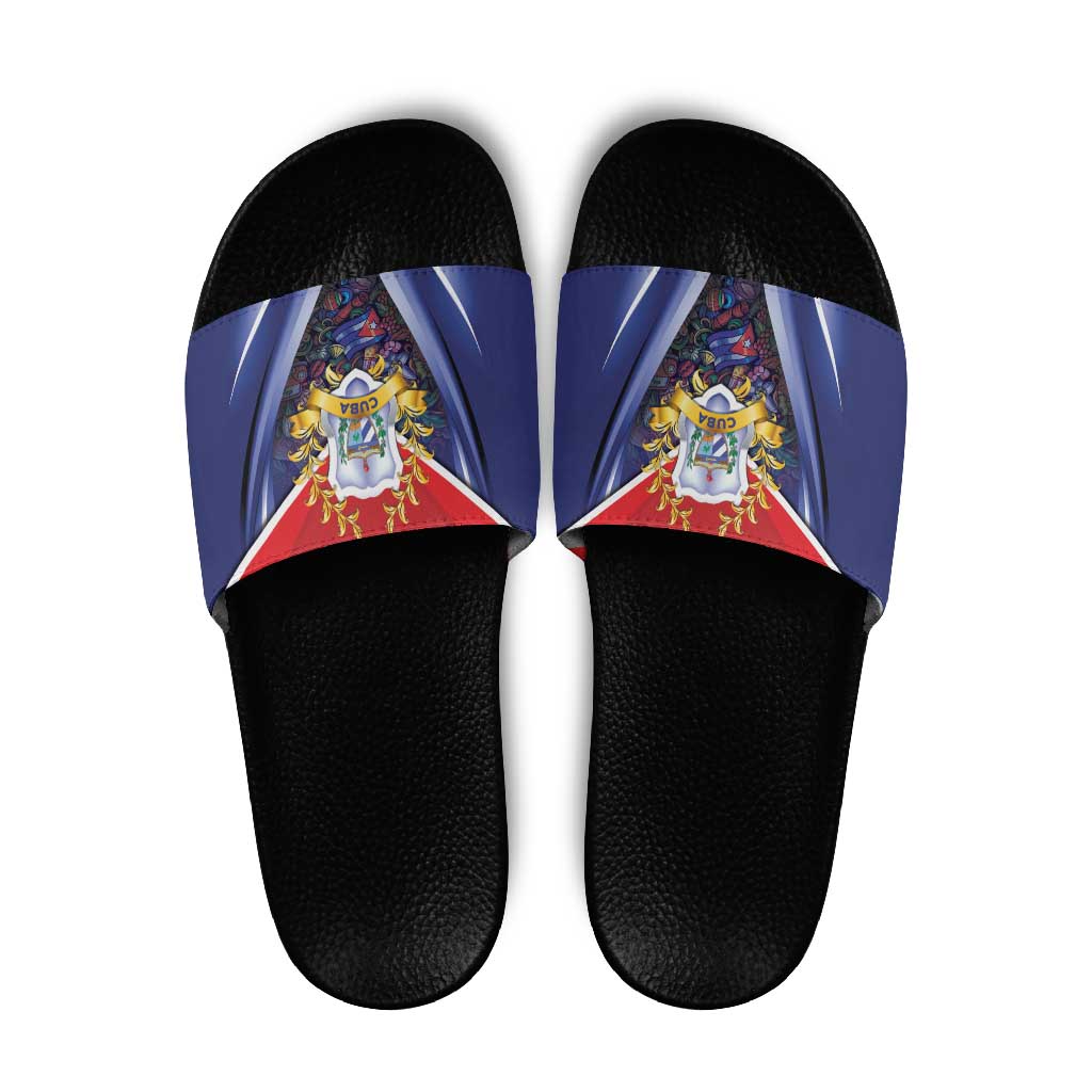 Cuba Slide Sandals 123 Years Of Independence LT05