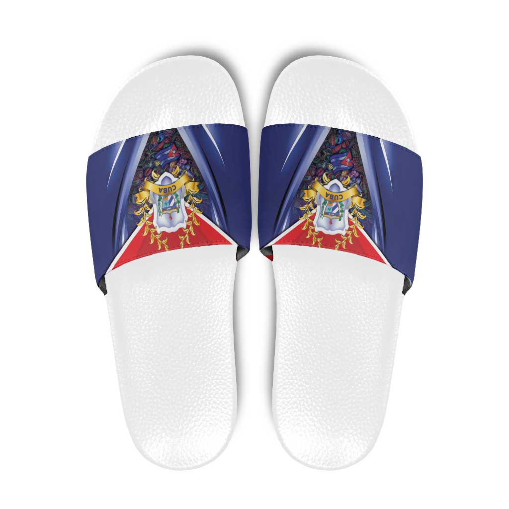 Cuba Slide Sandals 123 Years Of Independence LT05
